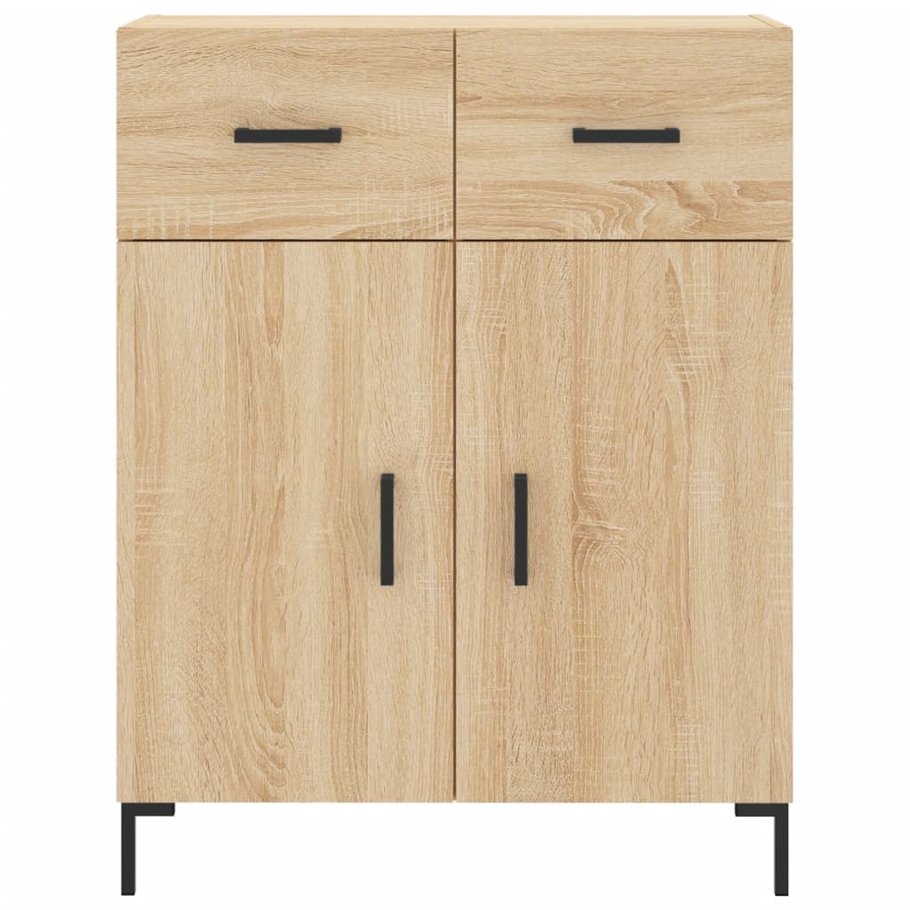 Highboard Sonoma Oak 69.5x34x180 cm Engineered Wood